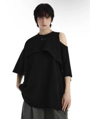 25SS sacai サカイ ブラックボーダーシースルー 半袖 Tシャツ - メルカリ