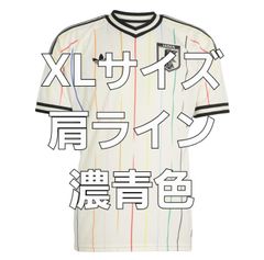肩ライン濃青色 XLサイズ 2026 サッカー日本代表 アウェイ レプリカ
