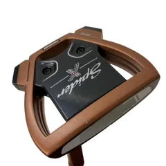 【中古】 テーラーメイド Spider X COPPER スモールスラント 33インチ パター PT スチール(ブラック) (フレックスその他) メンズ 男性用 右利き 右用 Cランク ゴルフクラブのサムネイル