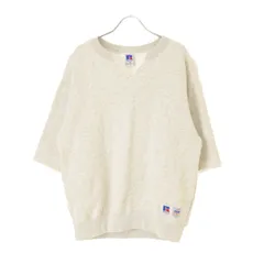 【RUSSELLATHLETIC×B.CSTOCK】別注 カットオフ ショートスリーブ スウェット プルオーバー五分袖スウェットのサムネイル
