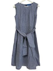 Burberry Blue Label ドッキングワンピース ネイビー36 - メルカリ