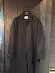 ぴ*ー様 新品☆オーシバル☆ウールチェックバルマカーンコート