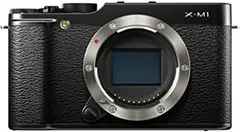 【中古】(非常に良い)FUJIFILM ミラーレス一眼カメラ X-M1 ボディ 1630万画素APS-C ブラック F FX-X-M1Bのサムネイル