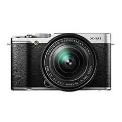 【中古】(非常に良い)FUJIFILM ミラーレス一眼 X-M1 レンズキット シルバー F X-M1S/1650KITのサムネイル