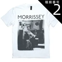 (種類2：Medium) Morrissey / Barber Shop Tee (White) - モリッシー Tシャツ (ザ・スミス)のサムネイル