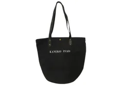 カネコイサオ KANEKO ISAO ハンドバッグ トートバッグ ロゴプリント ブラック 黒 かばん 鞄 BAGのサムネイル