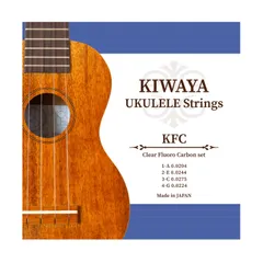 新品 【KIWAYA】 KFC フロロカーボン弦 セット (オールサイズ対応 ウクレレ弦 クリア)のサムネイル