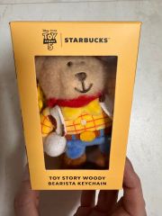 韓国スターバックス トイストーリー ウッディ ぬいぐるみ キーホルダー