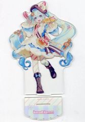 [중고]아크릴스탠드· 아크릴 패널 하츠네 미쿠(Art by 부타)하츠네 미쿠시리즈 플래티넘 자카 빅아크릴스탠드[SNOW MIKU 2026]