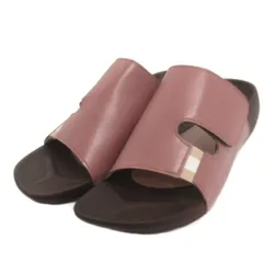 リゲッタ Re:getA サンダル ミュール オープントゥ ピンク Lのサムネイル