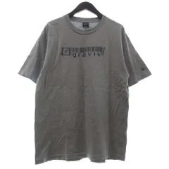 グラビス GRAVIS 美品 Tシャツ カットソー 半袖 グレー Ｌのサムネイル