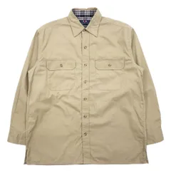 VAN -JAC- ワークシャツ L ベージュ コットン ボックスシルエットのサムネイル