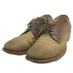 ドルチェ&ガッバーナ ドルガバ DOLCE&GABBANA ダービーシューズ レースアップ ローカット 5501 レザー 茶 ブラウン 7.5 靴 ■TCのサムネイル