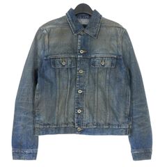 Dior homme strip 04ss デニムジャケット 44 アイスブルー Dior homme strip 04ss デニムジャケット 44 アイスブルー - メルカリ
