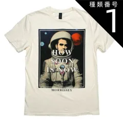 (種類1：Small) Morrissey / How Soon Is Now? Tee (Natural) - モリッシー Tシャツ (ザ・スミス)のサムネイル