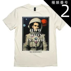 (種類2：Medium) Morrissey / How Soon Is Now? Tee (Natural) - モリッシー Tシャツ (ザ・スミス)のサムネイル