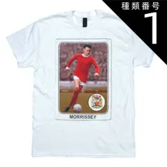 (種類1：Small) Morrissey / Denis Law Inspired Collage Tee (White) - モリッシー Tシャツ (ザ・スミス)のサムネイル
