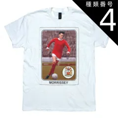 (種類4：X-Large) Morrissey / Denis Law Inspired Collage Tee (White) - モリッシー Tシャツ (ザ・スミス)のサムネイル