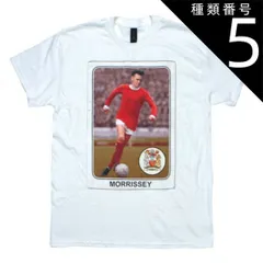 (種類5：XX-Large) Morrissey / Denis Law Inspired Collage Tee (White) - モリッシー Tシャツ (ザ・スミス)のサムネイル