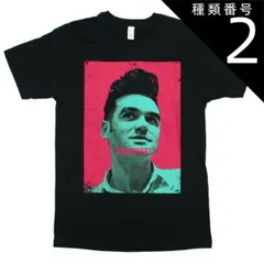 (種類2：Medium) Morrissey / Portrait Graphic Tee (Black) - モリッシー Tシャツ (ザ・スミス)のサムネイル