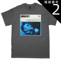 (種類2：Small) Morrissey / The Last of the Famous International Playboys Tee (Charcoal) - モリッシー Tシャツ (ザ・スミス)のサムネイル