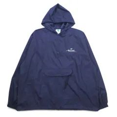 AUGUSTA SPORTSWEAR ハーフジップ アノラックパーカー XL ネイビー ナイロン フロントポケット ドローコードのサムネイル