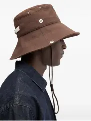 未使用正規品新品 JACQUEMUS ジャックムス ル 迷(Me) バケットハット ブラウンのサムネイル