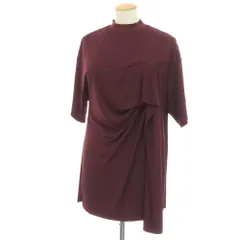 【中古】【未使用】トーガ TOGA レーヨンポリエステル ハイツイストスムースジャージー 半袖Ｔシャツ ワインレッド【サイズ36】【レディース】のサムネイル