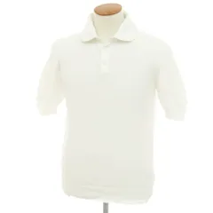 【中古】バフィー BAFY コットン 半袖 ポロニット ホワイト【サイズ48】【メンズ】のサムネイル