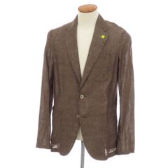 中古】バルバ BARBA EASY JAP BM リネンウール 2B テーラード
