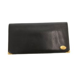 dunhill 二つ折り財布 ブラック ゴールド金具 - メルカリ
