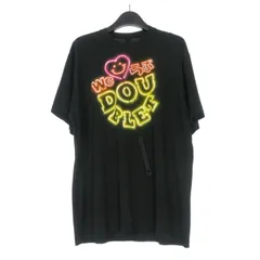 ダブレット doublet BIG FAN-SERVICE NEON PAINT T-SHIRT Tシャツ カットソー 半袖 S ブラック 黒 25SS81CS393のサムネイル