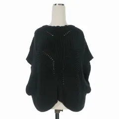 イザベルマラン ISABEL MARANT バックレースアップ ノースリーブニット セーター 編み上げ 36 ブラック 黒 17E037Iのサムネイル