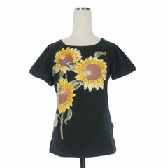 BALMAIN PARIS スパンコール花柄綿 Tシャツ 半袖 サイズ40 - メルカリ