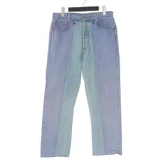リハーズオール RehersalL リーバイス Levi's 501 再構築 リメイクデニムパンツ ジーンズ カットオフ M インディゴ