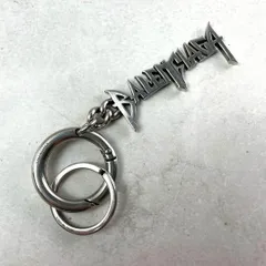 BALENCIAGA Typo Metal Key ring silverのサムネイル
