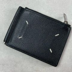 琥*虎様 Maison Margiela マネークリップ レザー ブラック - メルカリ
