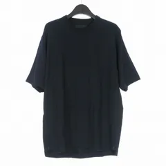ランバン LANVIN COLLECTION アクティブウールジャージ Tシャツ カットソー 半袖 52 ブラック 黒 158502 CS502 国内正規のサムネイル