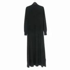 アニオナ AGNONA ハイネック ニットワンピース ドレス 長袖 S チャコールグレー ASN90 AR004のサムネイル