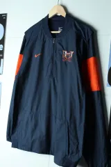 (L-3XL) NIKE ナイキ ジップアップ ウインドブレーカー アウター ジャケット USA レア-H34013のサムネイル