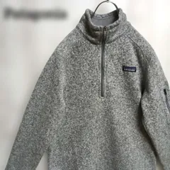 Patagonia パタゴニア ハーフジップフリース レディースMサイズ グレー スウェット ユニセックス 男女兼用のサムネイル