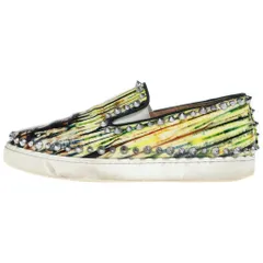 CHRISTIAN LOUBOUTIN (クリスチャンルブタン) スタッズスリッポン フラットシューズ マルチカラー #38.5のサムネイル