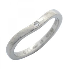 こ*^様 カルティエ バレリーナ リング 49 Pt950 3Pダイヤ 9号 証