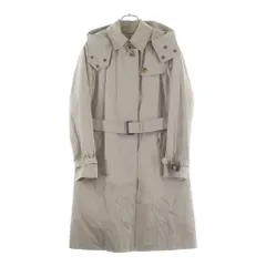 BURBERRY LONDON (バーバリーロンドン) シングル トレンチコート 裏地ノヴァチェック ライナー付き ベージュ レディースのサムネイル