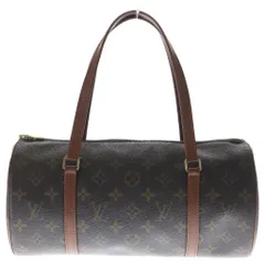 LOUIS VUITTON (ルイヴィトン) モノグラム パピヨン30 ハンドバッグ ブラウン PVC×レザー M51365 ゴールド金具のサムネイル