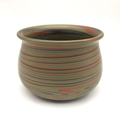 茶道具 常滑焼 練り込み 建水 - メルカリ