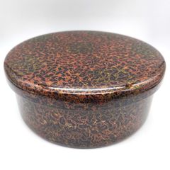 極美品】工芸品 津軽塗り 茶櫃＆菓子鉢 豪華セット 塗り 天然木 漆器