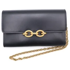 SAINT LAURENT PARIS (サンローランパリ) Le Maillon Chain Wallet Shoulder Bag マイヨン チェーンウォレット ショルダーバッグ ブラック 696608 0SX0Wのサムネイル