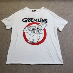 GREMLINS グレムリン Bershka ベルシュカ BSKGIRL Tシャツ  ホワイト　M　u7521fのサムネイル