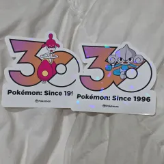 ヨガとヨガラム ロゴ ステッカー ポケットモンスター 30周年のサムネイル